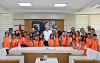 Çocuklar sordu, Başkan Kocagöz yanıtladı
