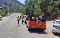 Alanya’da safari araçlarına yönelik denetimlerde 19 araca ceza kesildi
