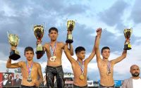 Manavgatlı sporcu Elmalı’da Teşvik 1 Boy’da şampiyon oldu
