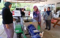 Çizmeler rafa kalktı pekmez üretimi kolaylaştı
