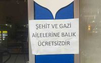 Alanyalı balıkçıdan şehit ve gazilerin ailelerine ücretsiz balık
