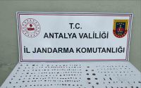 Antalya’da 281 adet tarihi eser ele geçirildi

