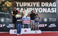 Kepez’de motodrag şampiyonları kupalarını aldı
