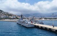 Alanya Limanı’nda savaş gemilerine yoğun ilgi

