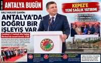 Vali Şahin'den Kepez'e Sağlık Hamlesi