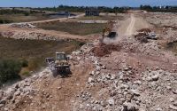 Aksu’da yeni imar yolu çalışmaları
