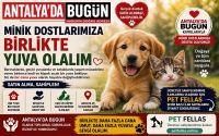Antalya'da Bugün'den Minik Dostlara Destek