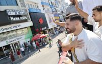 Kırkpınar başpehlivanı Erkan Taş’a Antalya’da coşkulu karşılama
