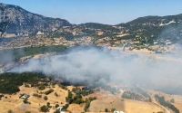 Kaş’ta çıkan ormanlık alan yangını 2,5 saatte kontrol altına alındı
