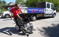 Başkan Kocagöz engelli vatandaşın akülü sandalye talebini saatler içinde yerine getirdi

