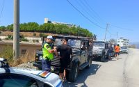 Alanya’da safari araçlarına denetim: 5 araca 233 bin TL ceza
