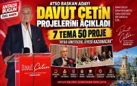 ATSO Yarışında Davut Çetin’den 7 Temada 50 Proje: Antalya Ekonomisi İçin Yeni Yol Haritası